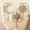 Wooden Ramadan Moon Tassel Ornaments Eid Mubarak Hanging Decor Set 7