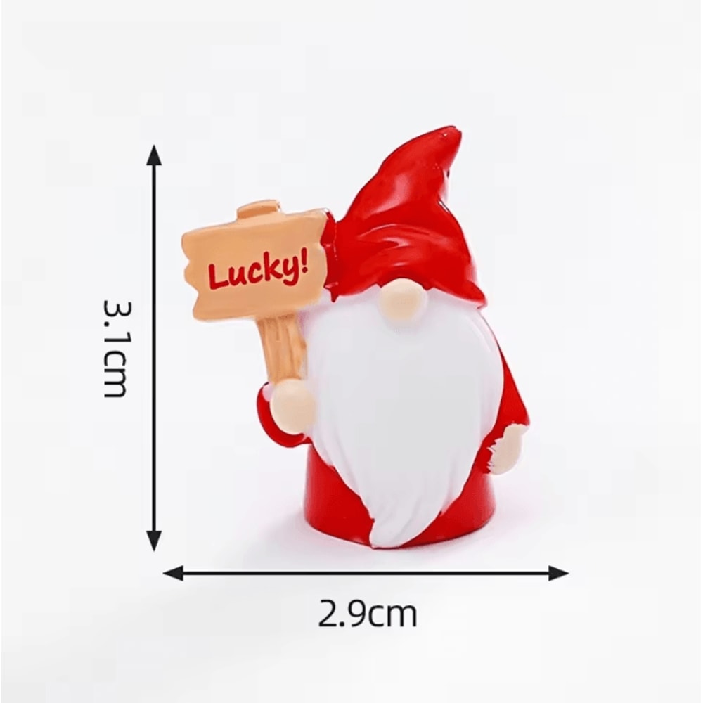 8PCS Mini Dwarf Blind Bag Figurines Cute Fairy Garden Micro Landscape Decor 4
