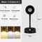 USB Rechargeable Motion Sensor Wall Light Dimmable LED Picture Spotlight 3 Color Modes 6
