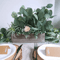 10PCS Artificial Eucalyptus Leaves Stems Silk Greenery For DIY Crafts Wedding Home Decor 4