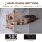 Large LED Digital Alarm Clock With Temperature Night Light Table Clock For Bedroom Office 2