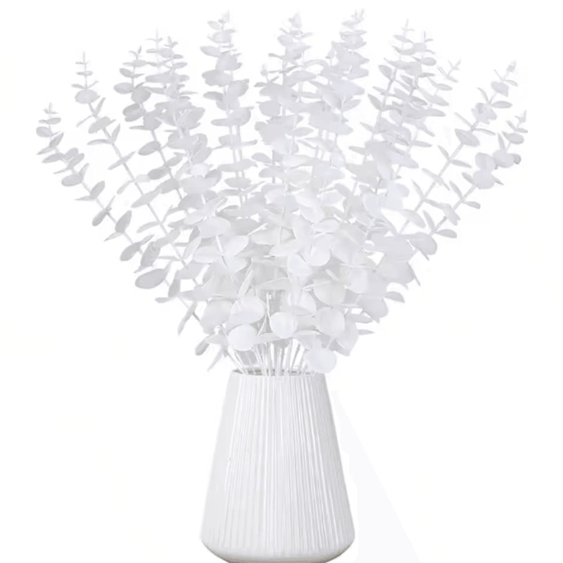 10100PCS Artificial Eucalyptus Leaves Bulk Greenery For DIY Crafts Wedding Home Decor 11