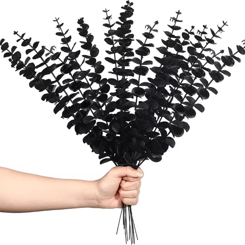 10100PCS Artificial Eucalyptus Leaves Bulk Greenery For DIY Crafts Wedding Home Decor 13