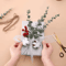 10100PCS Artificial Eucalyptus Leaves Bulk Greenery For DIY Crafts Wedding Home Decor 2