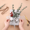 10100PCS Artificial Eucalyptus Leaves Bulk Greenery For DIY Crafts Wedding Home Decor 2