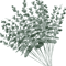 10100PCS Artificial Eucalyptus Leaves Bulk Greenery For DIY Crafts Wedding Home Decor 5