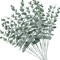 10100PCS Artificial Eucalyptus Leaves Bulk Greenery For DIY Crafts Wedding Home Decor 5