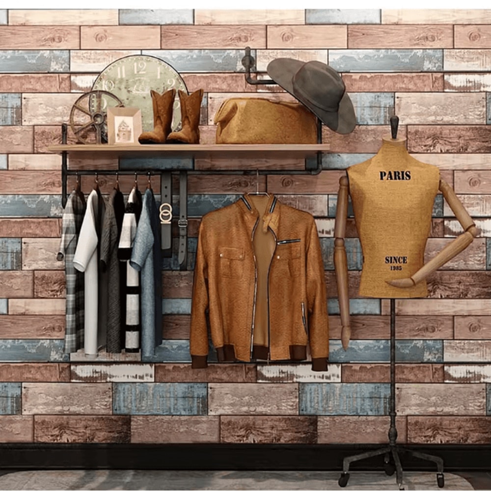 3D Faux Brick Wall Sticker Panels SelfAdhesive Waterproof DIY Wallpaper 3