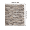3D Faux Brick Wall Sticker Panels SelfAdhesive Waterproof DIY Wallpaper 8