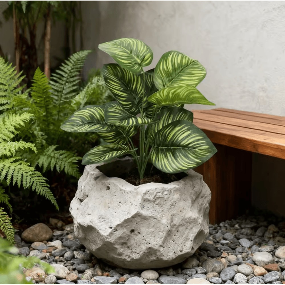 Artificial Monstera Leaf Bouquet Tropical Faux Plant Decor For Home Events 4