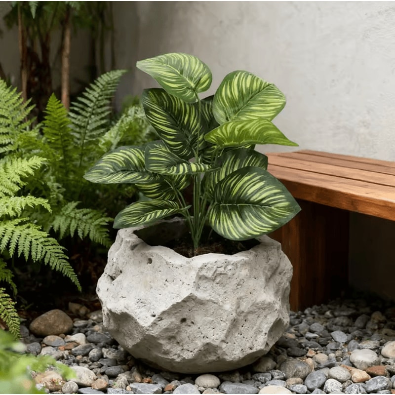 Artificial Monstera Leaf Bouquet Tropical Faux Plant Decor For Home Events 4