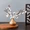 Artificial Plum Blossom Branch Silk Peach Blossom Flowers For Elegant Home Event Decor 0