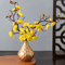 Artificial Plum Blossom Branch Silk Peach Blossom Flowers For Elegant Home Event Decor 7