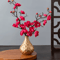 Artificial Plum Blossom Branch Silk Peach Blossom Flowers For Elegant Home Event Decor 8