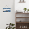 Rustic Wooden Welcome Wall Sign Farmhouse Hanging Door Decor Plaque 2