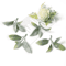 10PCS Artificial Greenery Leaves Set DIY Floral Craft Wedding Decor Accents 13
