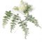 10PCS Artificial Greenery Leaves Set DIY Floral Craft Wedding Decor Accents 6