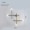 Nordic Cross Line LED Wall Lamp Minimalist Modern Sconce Light For Living Room Bedroom 9
