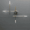 Nordic Cross Line LED Wall Lamp Minimalist Modern Sconce Light For Living Room Bedroom 2