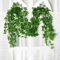 10PCS Artificial Ivy Leaf Garland Hanging Greenery Vines For Home Event Decor 4