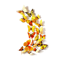 12PCS 3D Magnetic Butterfly Stickers Colorful PVC Wall Fridge Decor Set 6