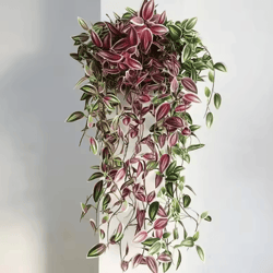artificial eucalyptus hanging vine – realistic greenery garland for home & event decor