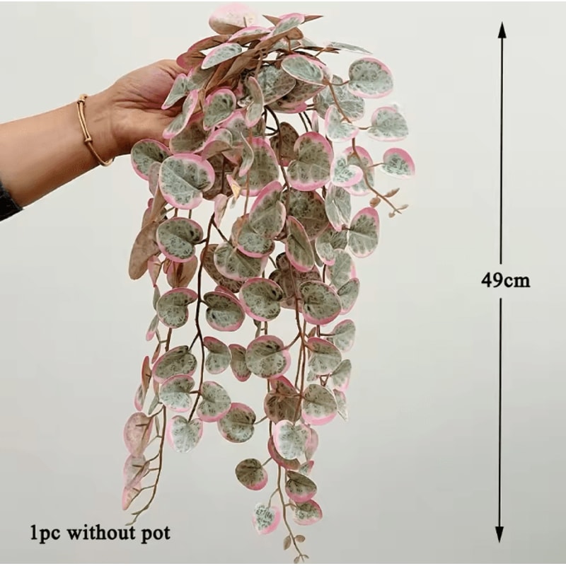 Artificial Eucalyptus Hanging Vine Realistic Greenery Wall Decor Accent 4