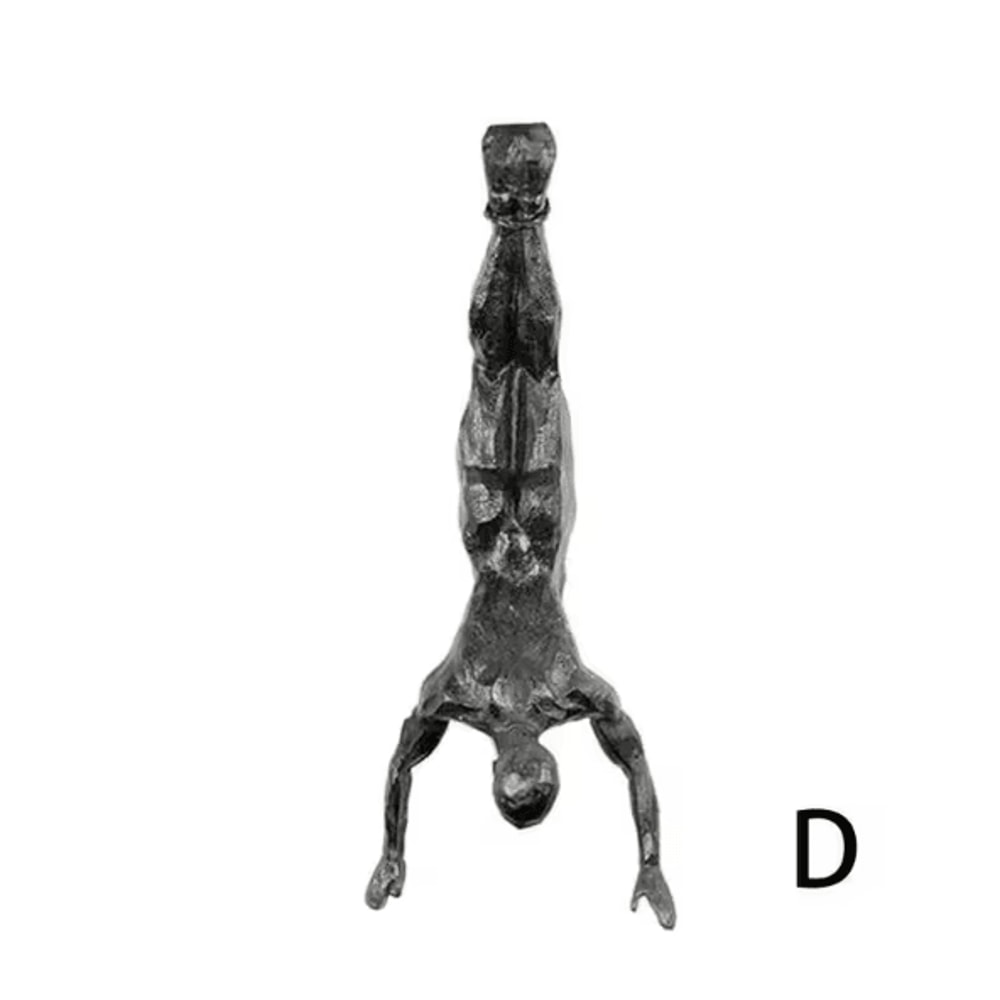 Modern Climbing Man Wall Sculpture Creative Resin 3D Wall Art Decor 4