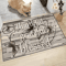 Wooden Box Trap Print Doormat Washable Absorbent Indoor Entryway Rug 1