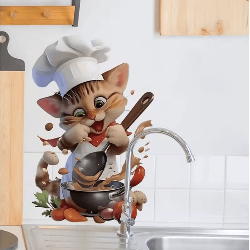 Adorable Cartoon Mouse Wall Decal Removable SelfAdhesive PVC Sticker For Home Decor 1