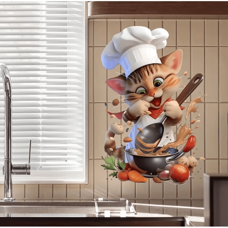 Adorable Cartoon Mouse Wall Decal Removable SelfAdhesive PVC Sticker For Home Decor 3