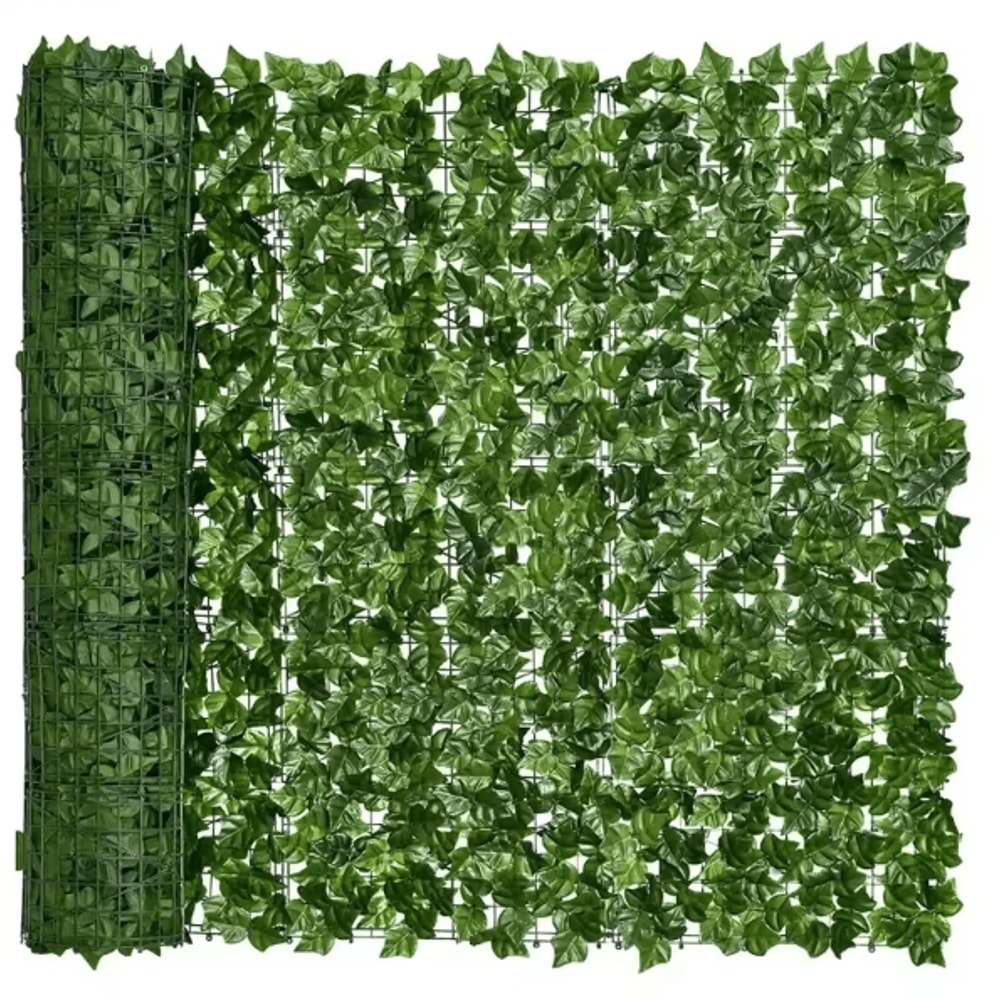 Artificial Ivy Fence Wall Panel Faux Greenery Privacy Screen For Garden Balcony Decor 0