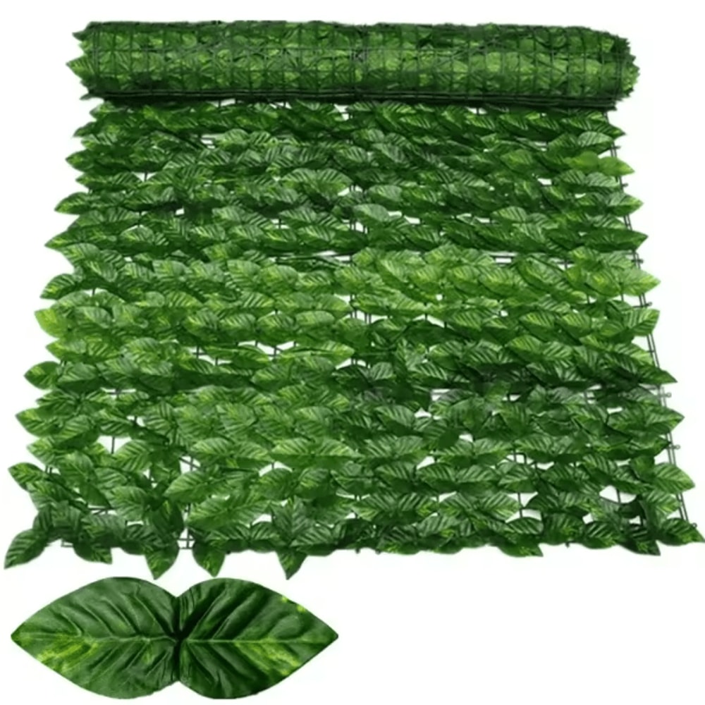Artificial Ivy Fence Wall Panel Faux Greenery Privacy Screen For Garden Balcony Decor 10