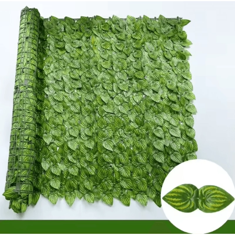Artificial Ivy Fence Wall Panel Faux Greenery Privacy Screen For Garden Balcony Decor 7