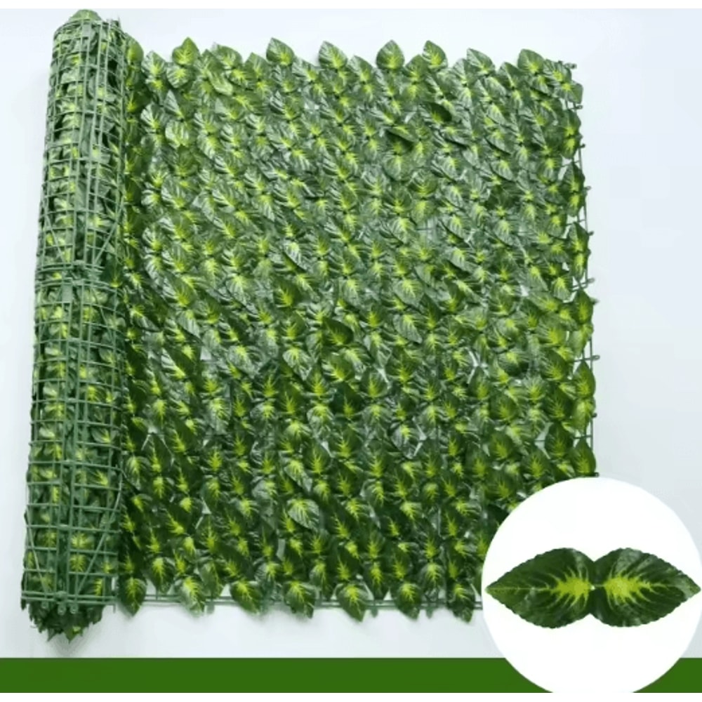 Artificial Ivy Fence Wall Panel Faux Greenery Privacy Screen For Garden Balcony Decor 8