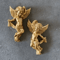 Cute Cherub Angel Wall Hanging Resin Cartoon Angel Sculpture Decor 0