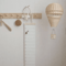 Handwoven Rattan Hot Air Balloon Wall Hanging Boho Nursery Decor Baby Photo Prop 3