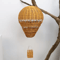 Handwoven Rattan Hot Air Balloon Wall Hanging Boho Nursery Decor Baby Photo Prop 5
