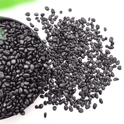 100g natural shungite gravel stones – raw crystal mineral for decor & energy use