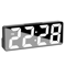LED Digital Alarm Clock With Temperature Display Adjustable Brightness 1224 Hour Desktop Clock 6
