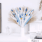 70 Stem Blue Bunny Tail Pampas Grass Bouquet Fluffy Artificial Dried Flower Decor 7