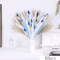 70 Stem Blue Bunny Tail Pampas Grass Bouquet Fluffy Artificial Dried Flower Decor 7