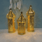 Moroccan Gold Hollow Iron Lantern Elegant Ramadan Hanging Light Decor 0