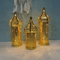 Moroccan Gold Hollow Iron Lantern Elegant Ramadan Hanging Light Decor 0