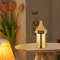 Moroccan Gold Hollow Iron Lantern Elegant Ramadan Hanging Light Decor 2