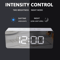 LED Digital Alarm Clock With Temperature Adjustable Brightness Desktop Clock For Bedroom Office 3