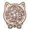 135Piece Cat Shaped Wooden Jigsaw Puzzle Unique Irregular Pieces Gift For Cat Lovers 5