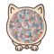 135Piece Cat Shaped Wooden Jigsaw Puzzle Unique Irregular Pieces Gift For Cat Lovers 7