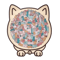135Piece Cat Shaped Wooden Jigsaw Puzzle Unique Irregular Pieces Gift For Cat Lovers 7
