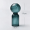 Nordic Striped Color Glass Vase Retro Hydroponic Flower Display For Home Office 4